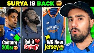 SURYA ki CENTURY ne SILENCE kardia  | Rohit Sharma sad  | MI vs SRH