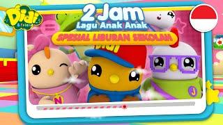 2 Jam Kompilasi Lagu Anak Spesial Liburan Sekolah | Didi & Friends Indonesia