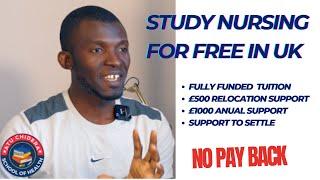 How to study Nursing,  midwifery & Paramedic  for free in UK