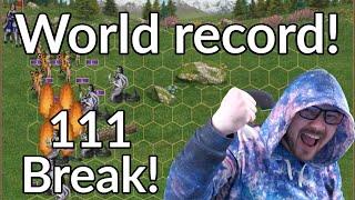 World Record!  Luna 111 break!  || Heroes 3 Challenge || Alex_The_Magician || Heroes 3 Shorts