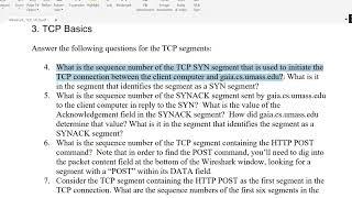 Wireshark Lab: TCP v8.0