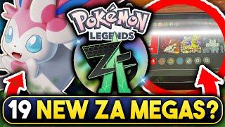 POKEMON NEWS! 19 NEW MEGA EVOLUTIONS FOR LEGENDS Z-A RUMOR! SWITCH 2 PRO CONTROLLER LEAKS & MORE!