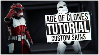 So bekommt ihr euren Custom Skin auf Age of Clones! AoC Tutorial - Schritt für Schritt | Garrys Mod