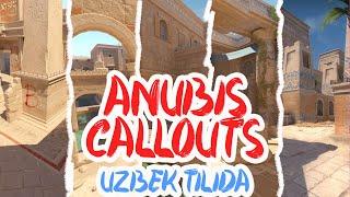 CS2 ANUBIS CALLOUTS | UZBEK TILIDA #cs2 #csgo #cs2game #callouts #cs2uz #cs2dust2callouts