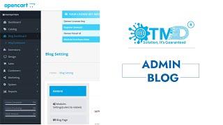 Opencart Advance Blog Module