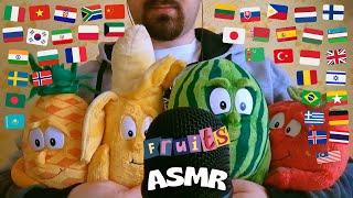 ASMR Fruit Names in 40 Different Languages