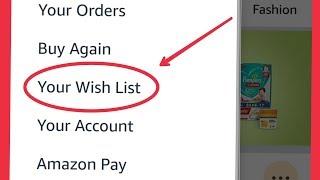 How To Add & Remove Your Wish list in Amazon.in Application