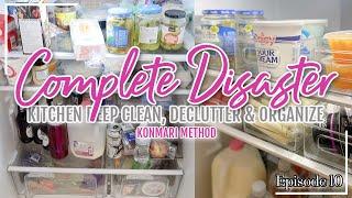 2022 EXTREME KITCHEN DECLUTTER WITH ME! KITCHEN FRIDGE DEEP CLEAN DECLUTTER & ORGANIZE WITH ME