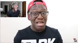 KSI reacts to Deji crying