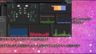 ZABBIX 6.0 +  UBUNTU 20.04  +VMWARE