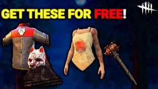 DBD How to Get These Event Cosmetics for FREE!