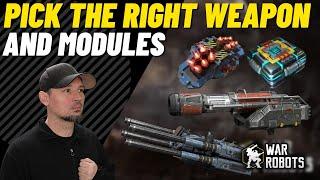 War Robots Titan Weapon & Module Guide, Which ones to choose???