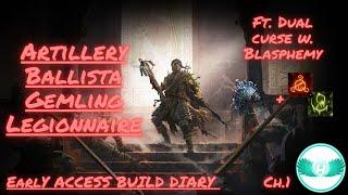 (Path of Exile 2 EA) Artillery Ballista Gemling Legionnaire - Build Diary 1