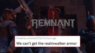 Remnant 2 'Realmwalker explorer armor' set missing or not showing in shop