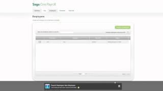 Getting started in Sage One Payroll