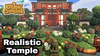 Let's Build A REALISTIC TEMPLE/SHRINE/SPEED BUILD/ANIMAL CROSSING:NEW HORIZONS