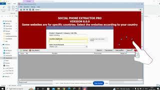 Latest Version All Social Data Extractor 8.0.0 | Social Phone Extractor 2024 By Trendingdigitalshop