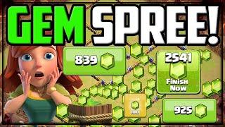 Clash of Clans FREE Gem SPREE!