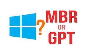 MBR or GPT? How to check your disk partition style on Windows XP, 7, 8, 8.1, 10