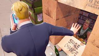 Fortnite Roleplay THE HOMELESS ABANDONED KID! (FAMILY LIFE) (A Fortnite Short Film) {PS5}