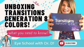 Transitions® Gen 8 Colors Unboxing | Transitions Gen 8 colors Review | Transition Lenses Review