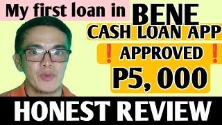 BENE ONLINE CASH LOAN APP | HONEST REVIEW | APPROVED P5,000 FOR MY FIRST LOAN | Small King Vlogs