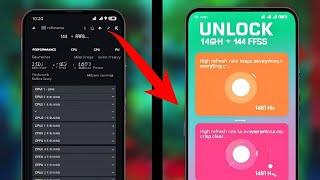 Unlock 120fps Android + 120Hz RefreshRate No-Root 100% Working | Max FPS Fix Lag - No Root