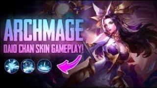 ARENA OF VALOR DIAOCHAN GAMEPLAY ARCHMAGE SKIN   *MID GAMEPLAY*Arena of Valor/传说对决