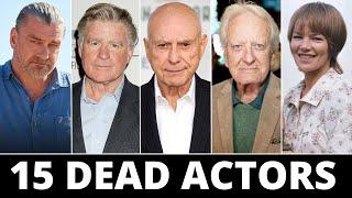 15 Famous Actors who passed away in the last few days / Tribute Video