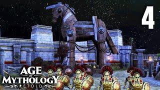 Trojan Horse - Age of Mythology Retold - Fall of The Trident Campaign | Part 4