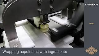 Wrapping Small Chocolates with Inclusions | Lareka NP60 | Flexible Packaging Machine