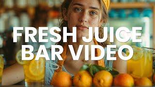 Fresh Juice Bar Video | 2D Animation | Video Explainers