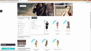 Vertical Navigation Mega Menu prestashop module