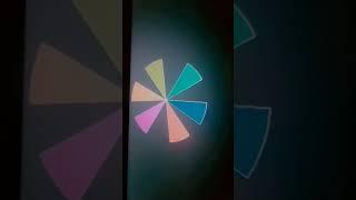 Rotating Fan using COMPUTER GRAPHICS with C Language uusing turbo #shorts #subscribe #c #new #code