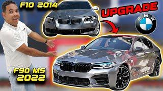 IS THAT POSSIBLE?  AFTER UPGRADE THIS BMW F10 2014 FINALLY LOOKS ALMOST BETTER THAN ORIGINAL M5 2022