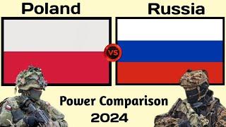 Poland vs Russia Military Power Comparison 2024 | Russia vs Poland military power 2024