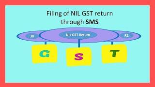 NIL GST Return Filing Through SMS