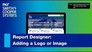 Sage 200: Adding a Logo or Image in Report Designer