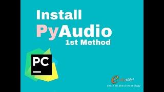 how to install PyAudio using .whl file || solved 100% Python