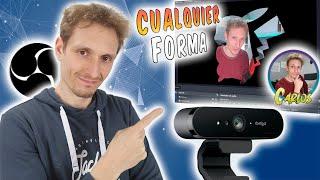 🟣   COMO PONER la WEBCAM REDONDA en OBS o de CUALQUIER otra FORMA | Tutorial OBS #06