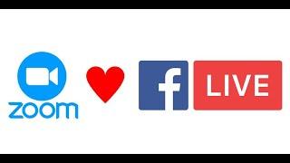 How to setup Zoom & Facebook to livestream to multiple Facebook pages.