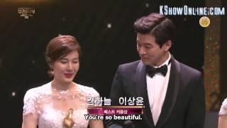 [Engsub] Kim Ha Neul x Lee Sang Yoon cut - Best Couple + Best kiss scene (KBS Drama Awards 2016)