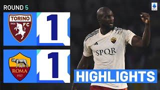 Torino-Roma 1-1 | Zapata and Lukaku score Turin: Goals & Highlights | Serie A 2023/24