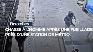 Fusillade à Bruxelles : des coups de feu près de l'arrêt de métro Clemenceau - RTBF Info