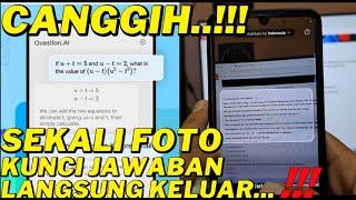 TUTORIAL CARA MENCARI KUNCI JAWABAN SOAL HANYA DENGAN MENFOTO l #artificialintelligence #dimensions