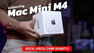 Unboxing Mac Mini M4 Chip 2024 - Indonesia