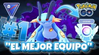 ¡EL MEJOR EQUIPO! PARA SUBIR A RANGO LEYENDA LA SUPER | PC-1500 | (PVP) #pokemongo