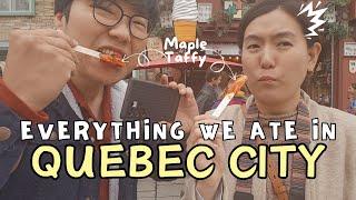 Canada Vlog: being foodies in Quebec City + anniversary dinner at Fairmont Le Château Frontenac