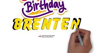 Happy Birthday Brenten | Whatsapp Status Brenten