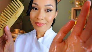 ASMR Scalp treatment  Scalp massage & Hair Wash | Personal Attention Roleplay with Layered Sounds